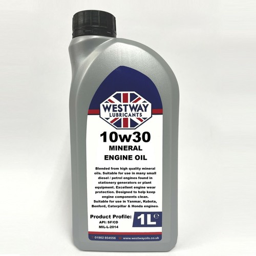 10w30 mineral generator oil - mineral,