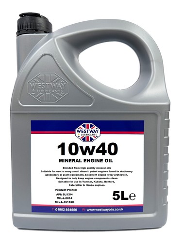 10w40 mineral oil - 10w40, 5l