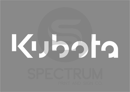 Kubota stickers decals - kubota,