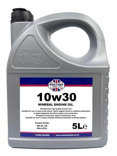10w30 mineral generator - mineral, oil